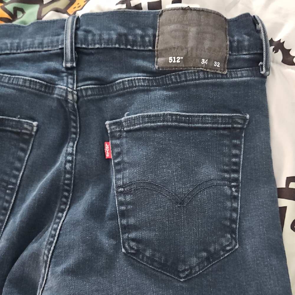 Levi's Men's Dark Blue Slim Jeans